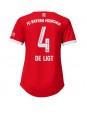 Bayern Munich Matthijs de Ligt #4 Heimtrikot für Frauen 2022-23 Kurzarm